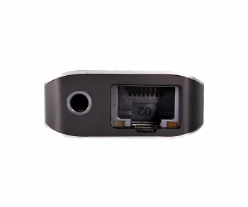 Priključna postaja USB-C 9 v 1, HDMI 4K/60Hz, 3,5 mm K 2x USB-A, USB-C load PD, USB-C data, SD/TF, RJ45